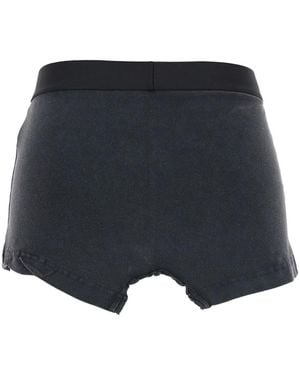 スカート BALENCIAGA CUT OFF BOXER STYLE SKIRT Women's Cut Off Brief Skirt in Black Faded | Balenciaga GB
