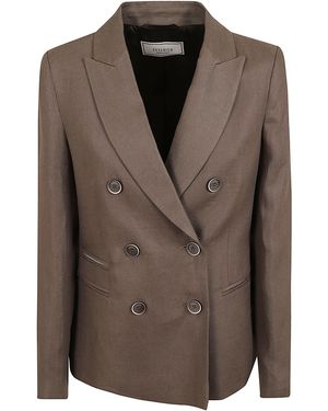 Peserico Blazer Gabardina - Brown