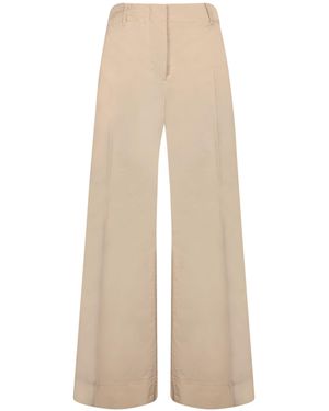 Incotex Ilya Popeline Pants - Natural