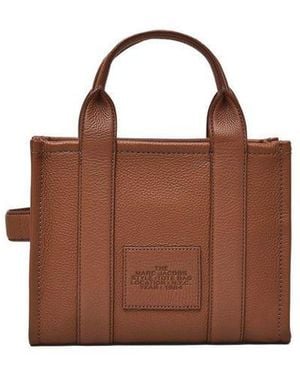 Marc Jacobs Satchel Bag Cow Leather Tote-Bags - Brown