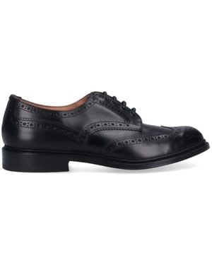 Tricker's Bourton Derby Shoes - Black