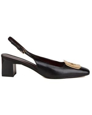 Tory Burch Slingback Pumps Footwear High-Heels - Black