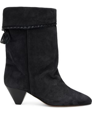 Isabel Marant Ankle Boots Calfskin - Black