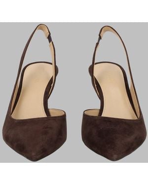 MICHAEL Michael Kors Slingback Court Shoes Alina Flex Goat Leather - Natural