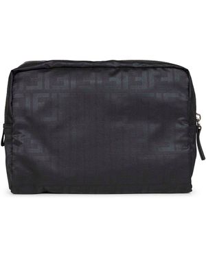 Fendi Beauty Case Medium Ff Light Beauty Case - Black