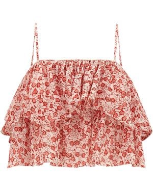 Isabel Marant Erisa Top - Red