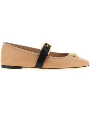 Versace La Medusa Ballet Flat - White