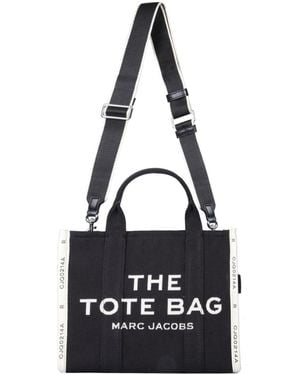 Marc Jacobs Tote Bag The Cotton + Polyester Handbags - White