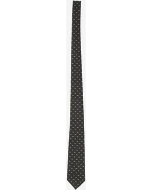 Gucci Silk Jacquard Tie Double G Ties & Bow - Green