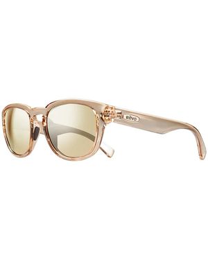 Revo Zinger Re1054 Celluloid Occhiali Sole - Metallic