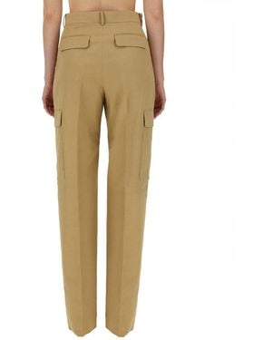 Sportmax Jacopp Pants Viscose Cotton Pants - Natural