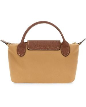 Longchamp Pouch Le Pliage Original Handbags - Brown