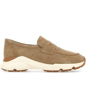 Tod's Dove Suede Loafers - Multicolor