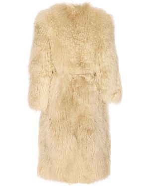 S.W.O.R.D Coats Mongolian Fur - Natural