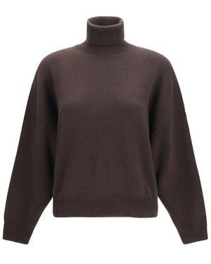 Brunello Cucinelli Cashmere Turtleneck Clothing - Brown
