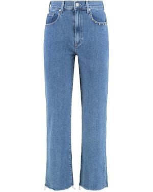 Le Jean Straight Leg Jeans Cotton Straight-Leg - Blue