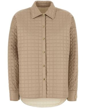 Moncler Polyester Shirt - Natural