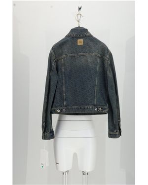 Dior Denim Oblique Jacket Cotton - White