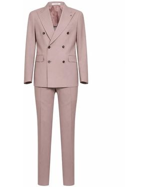 Tagliatore Suit Vesuvio Clay - Pink