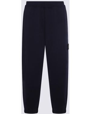 Stone Island Cotton Trousers - Blue