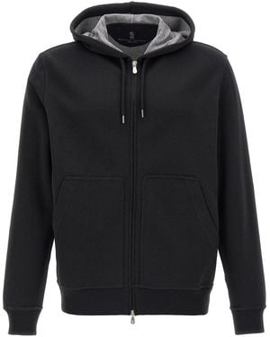 Brunello Cucinelli Cotton Sweatshirt Clothing - Black