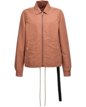 Rick Owens 'Zipfront' Jacket - Pink