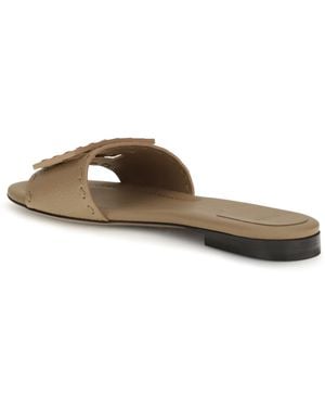 Fendi Sandals Baguette Calf Leather - Brown