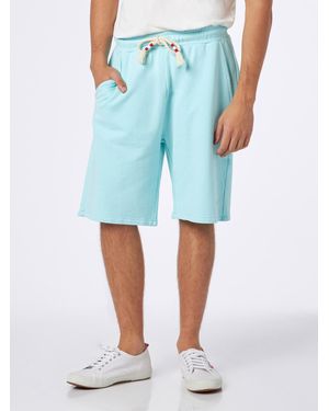 Mc2 Saint Barth Water Cotton Bermuda - Blue