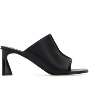 サンダル・ミュール STELLA MCCARTNEY BLACK ALTER MAT SNEAK-EYE MULES Stella McCartney Alter Mat Sneak-Eye Mules in Black | Lyst