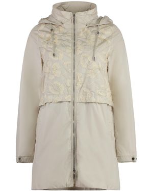 Moorer Technical Fabric Vest in Natural | Lyst
