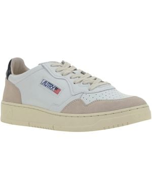 Autry Sneakers Medialist Leather- Sneakers - White