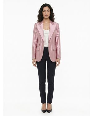 Dolce & Gabbana Silk Blazer Clothing - Pink