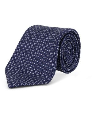 Kiton Ties Seta - Blue