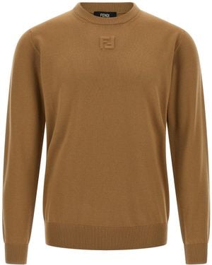 Fendi Wool Jumper - Multicolour