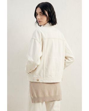 Brunello Cucinelli Cotton Jacket Clothing - Natural