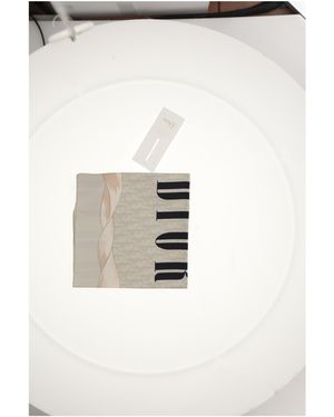 Dior Scarf Silk - White