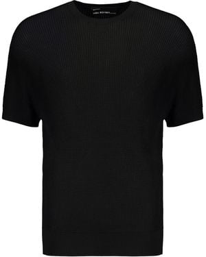 Neil Barrett Knitted T-Shirt - Black