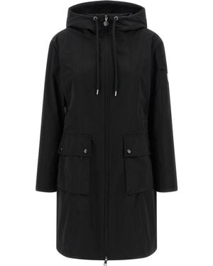 Moncler Laerte Parka Polyester Down Jacket, Parka, Casual Jackets - Black