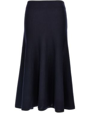 KHAITE 'Mayu' Skirt - Blue