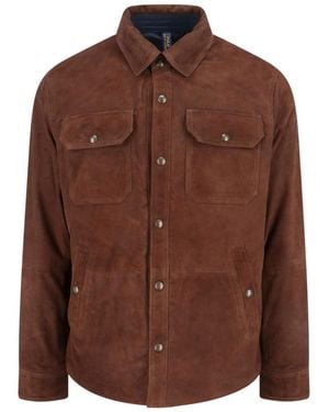 Polo Ralph Lauren Reversible Suede Jacket - Brown
