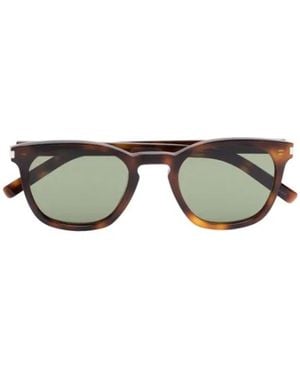 Saint Laurent Saint Laurent Eyewear Sl28003 Sunglasses - Green