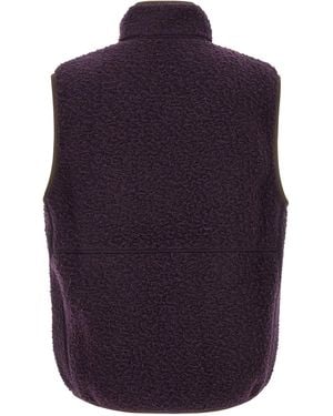 Moncler Polyester Sleeveless Jacket Clothing - Blue