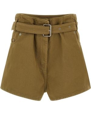 Nude Scarlett Bermuda Shorts Cotton Bermuda - Green