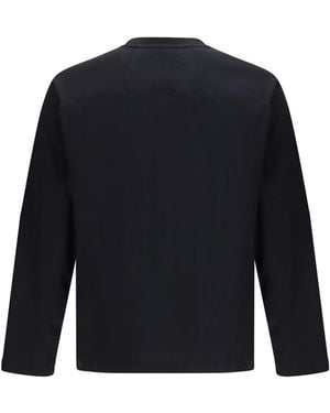 Laminar Long-Sleeved T-Shirt Cotton T-Shirts - Blue