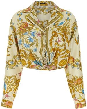 Versace Underwater Barocco Shirt - Metallic