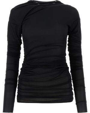 Dries Van Noten 02760-Hoan 9204 W.K.Ls.Top - Black