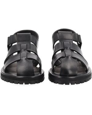 Studio Nicholson Sandals Sandom Calf Leather - Black