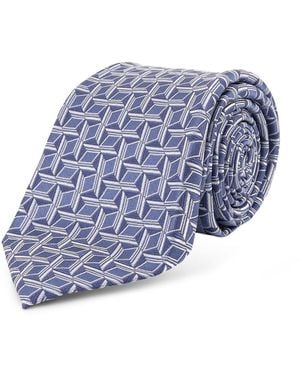 Kiton Ties Seta - Blue