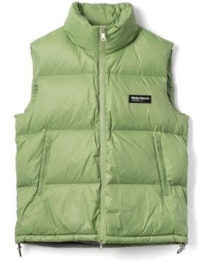 White/space Scott Down Vest - Green