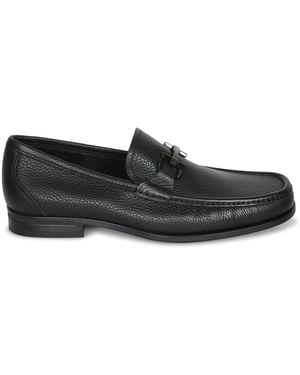 Ferragamo Grand Gancini Loafer - Black